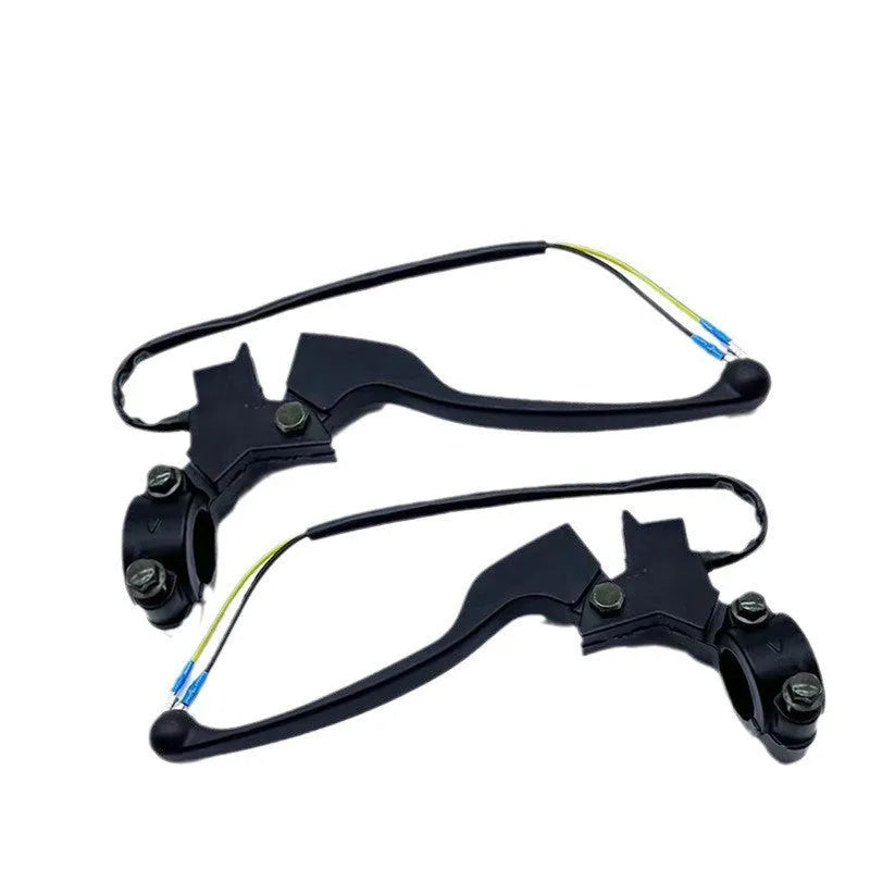 Aluminium alloy belt power off brake handle assembly with switch line, 22mm thickness