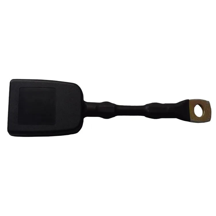 Car seat belt buckle with 20CM long steel wire base and black buckle head