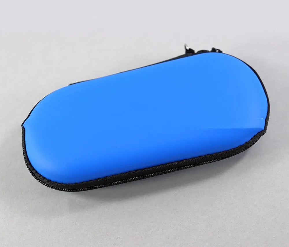 Black shockproof storage bag for PSVita console, protective travel pouch
