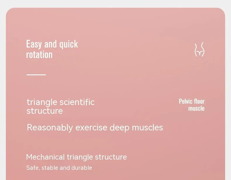 Pelvic floor muscle training device with digital counter in ABS spring foam material