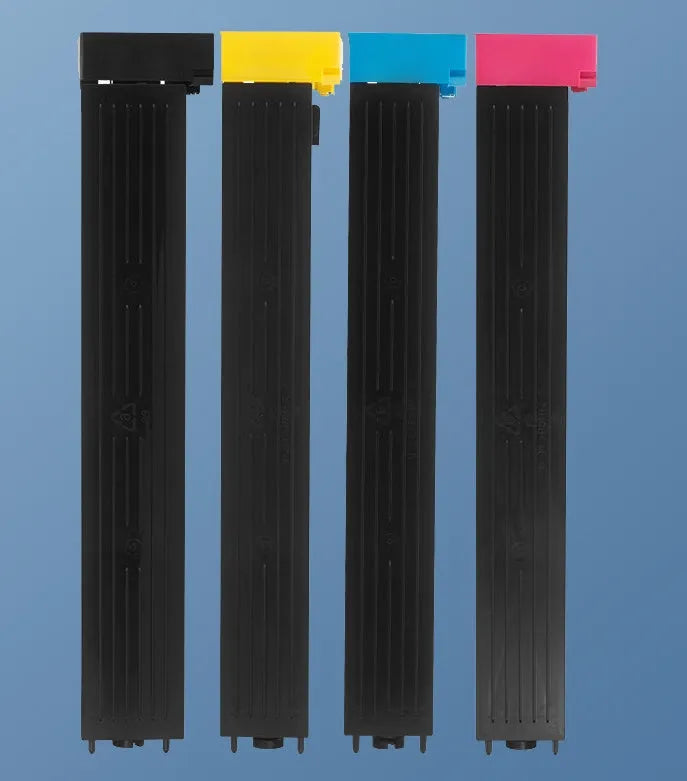 MND powder box set for copier toner cartridge TN713 black cyan yellow magenta with drum assemblies and waste box
