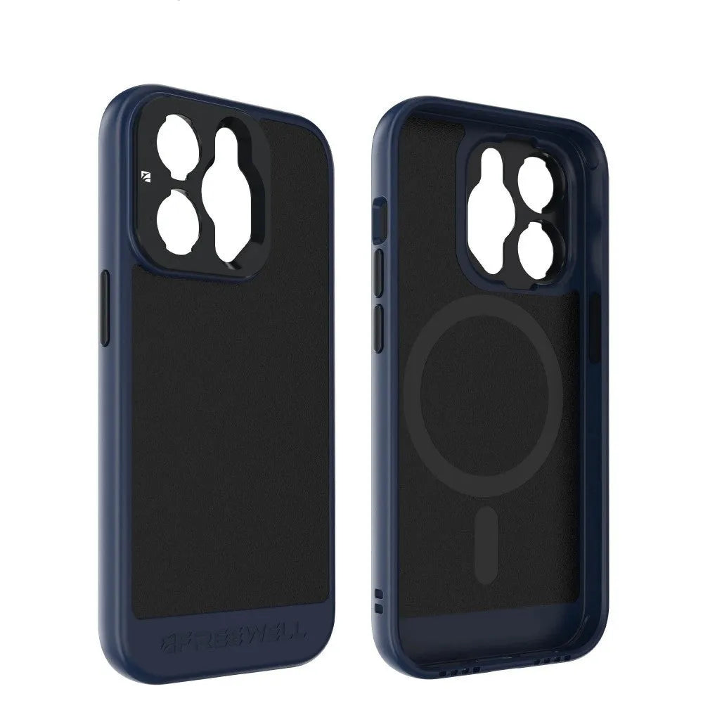 Black phone case for iPhone 13 Pro Max, 14 Pro, and 15 Pro series with hard plastic finish