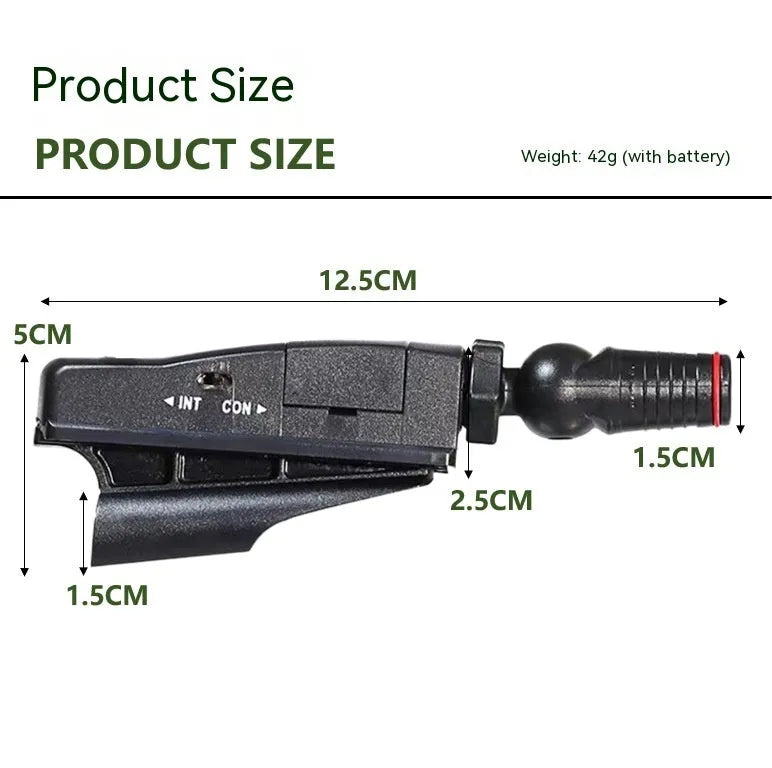 Golf putter laser aiming instrument with alignment sight for putting practice