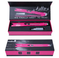 Mini steam splint spray hair straightener in purple, rose red or champagne colour with 200W power