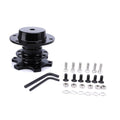 Car modification steering wheel quick release adapter in five colour options: black, red, blue, silver, gold