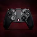 Black Gaishi game controller with chicken grip handle design and USB Type-C cable