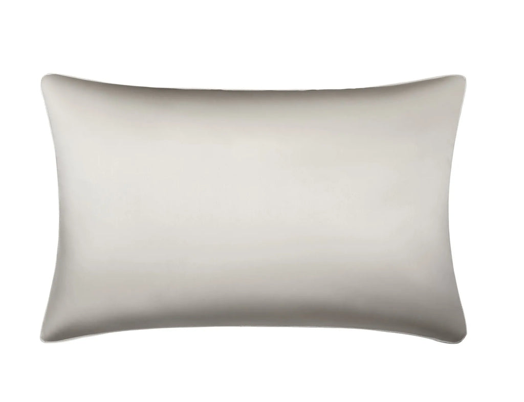 Pure mulberry silk pillowcase in palace luxury style, 48x74cm, inlaid rope edge, reactive printing, available in multiple colours
