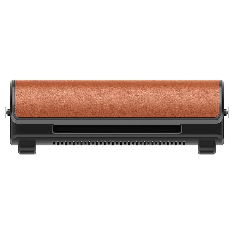Bladeless car USB ventilation fan in three colour options with compact dimensions