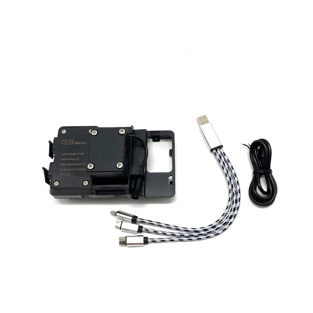 Waterbird ADV black ABS plastic mobile navigation bracket for BMW R1200GS and R1250GS