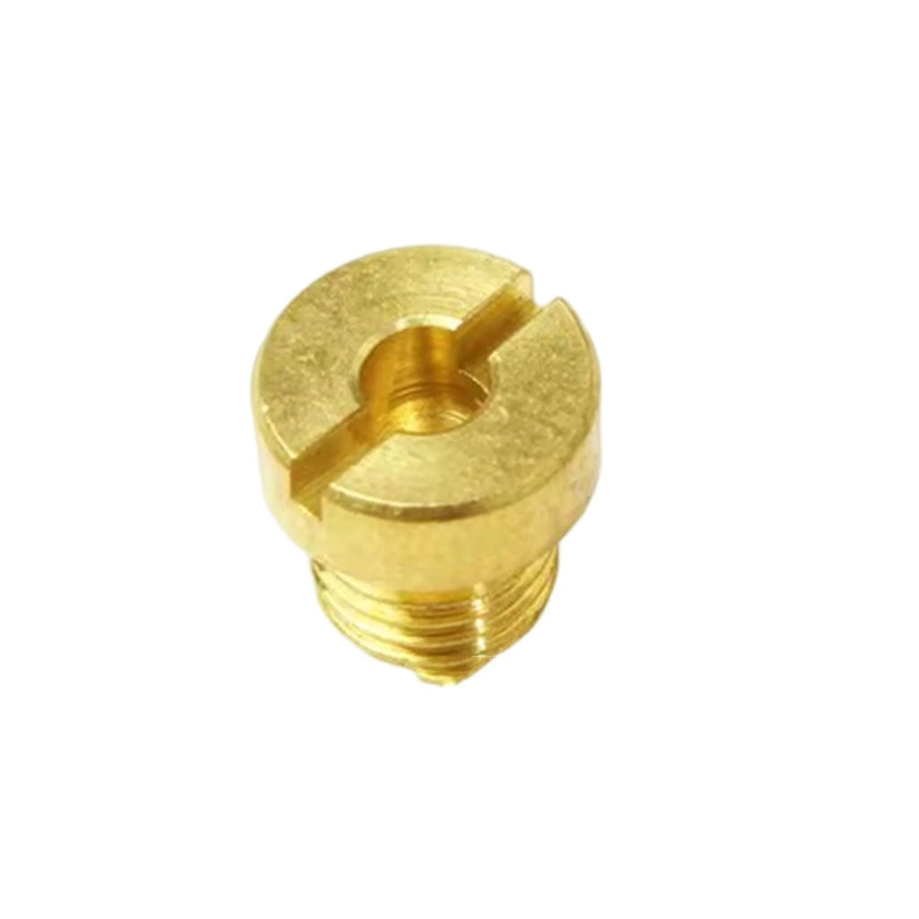 Single M6 brass carburetor main jet nozzle for Dellorto PHBN PHVA