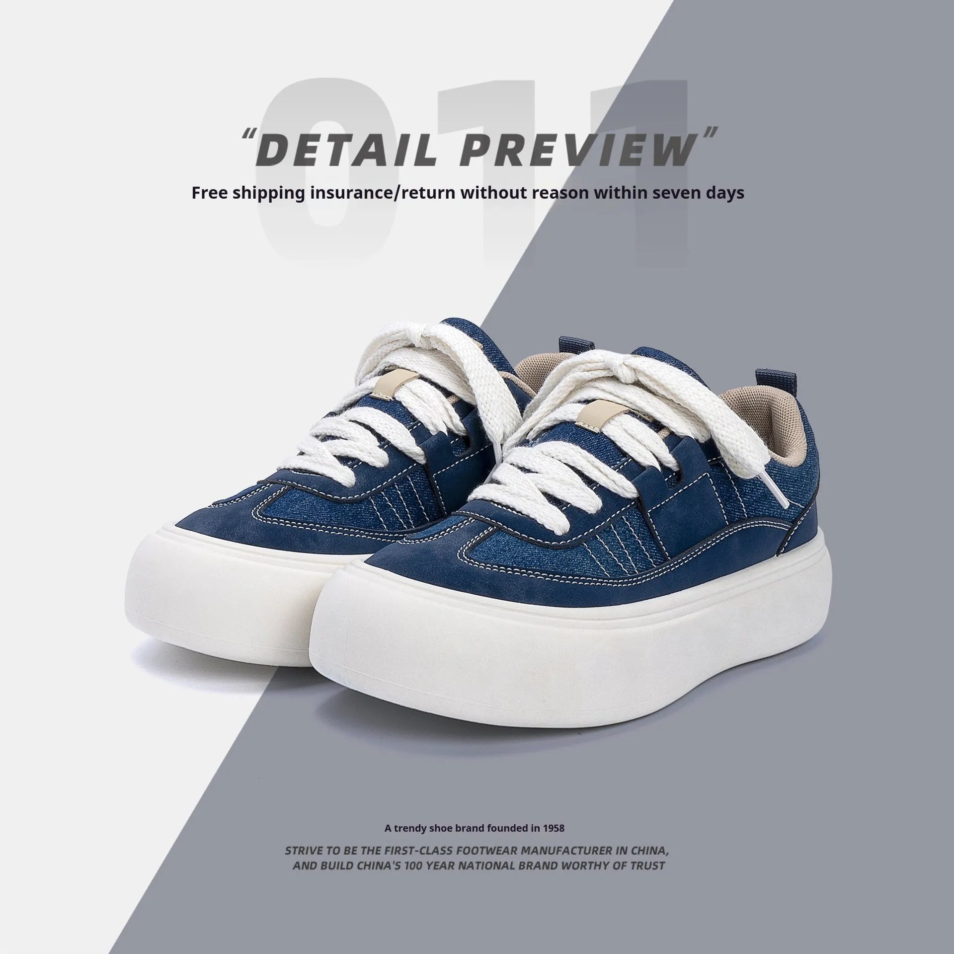 Raise The Bottom canvas shoes for men black low-top platform lace-up sneakers with breathable mesh lining