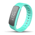 I6 smart sports fitness tracker bracelet with colour screen on a wrist.