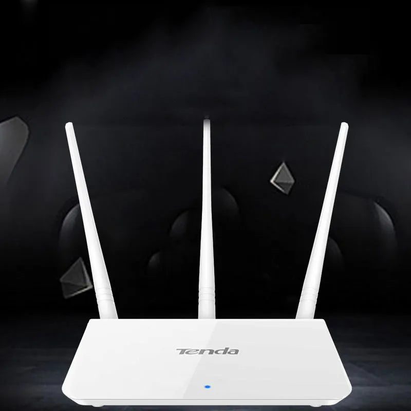 White wireless router with dual-band 2.4G and 5G support for broadband internet connectivity