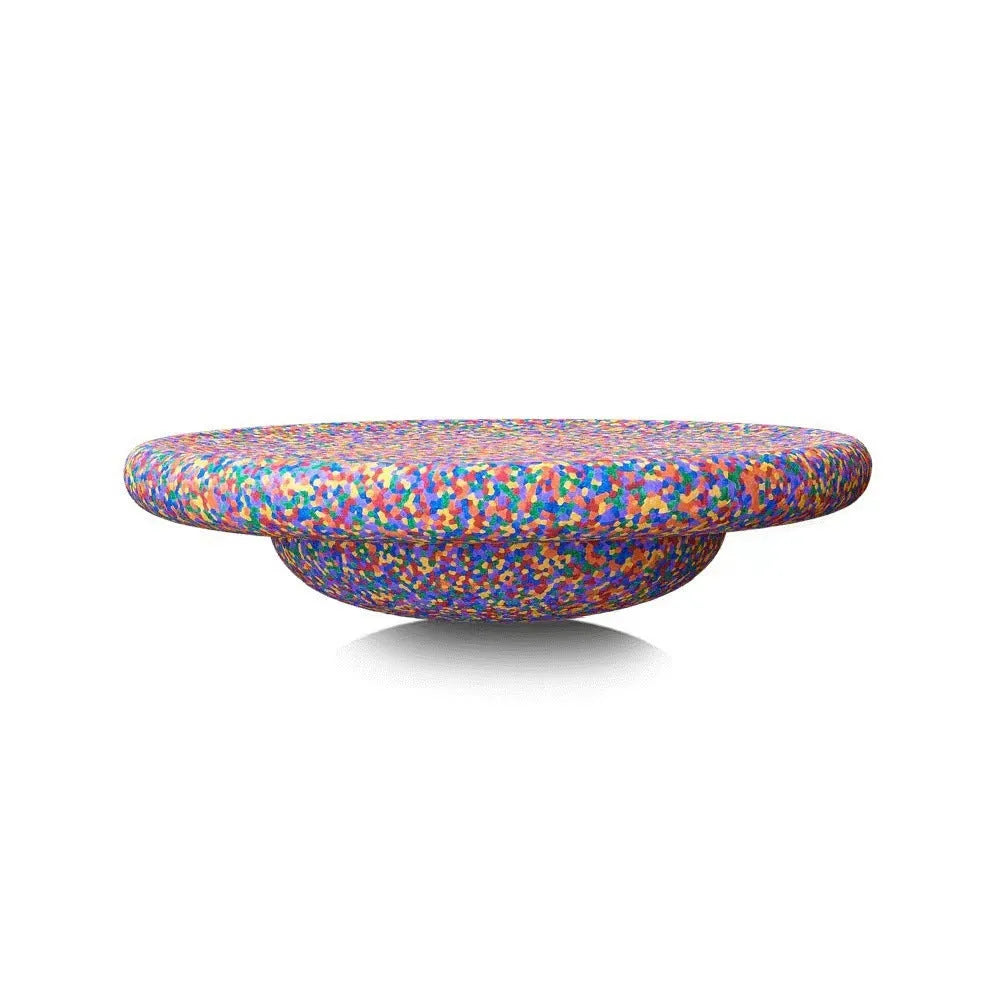 Plastic wood surf balance board for children 4-6 years in mixed colour or black finish