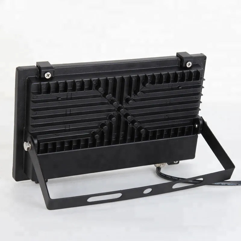 Angel Eyes black LED projection light with 30W white output and aluminium alloy housing for outdoor stadium and park use