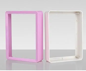 Decorative night lamp with plastic holder, compact size, modern style, available in multiple colour options