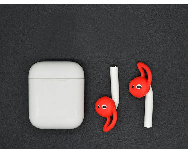 Silicone ear cap compatible with Apple AirPods in soft silicone, 28.19mm size, available in nine colours for left or right ear