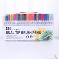 Set of ink watercolour pens in a case, available in 48, 60, 72, or 100 colour options.