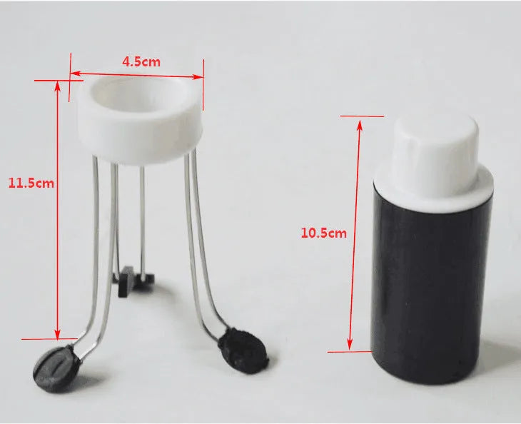 Wireless automatic stirrer in black with three speed settings on a white background