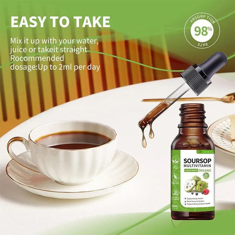 60ml bottle of prickly fruit and lychee flavoured care drops for adult culinary use.