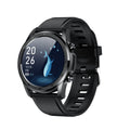Youth2 smart bracelet in black or grey with 1.3-inch touchscreen on wrist.
