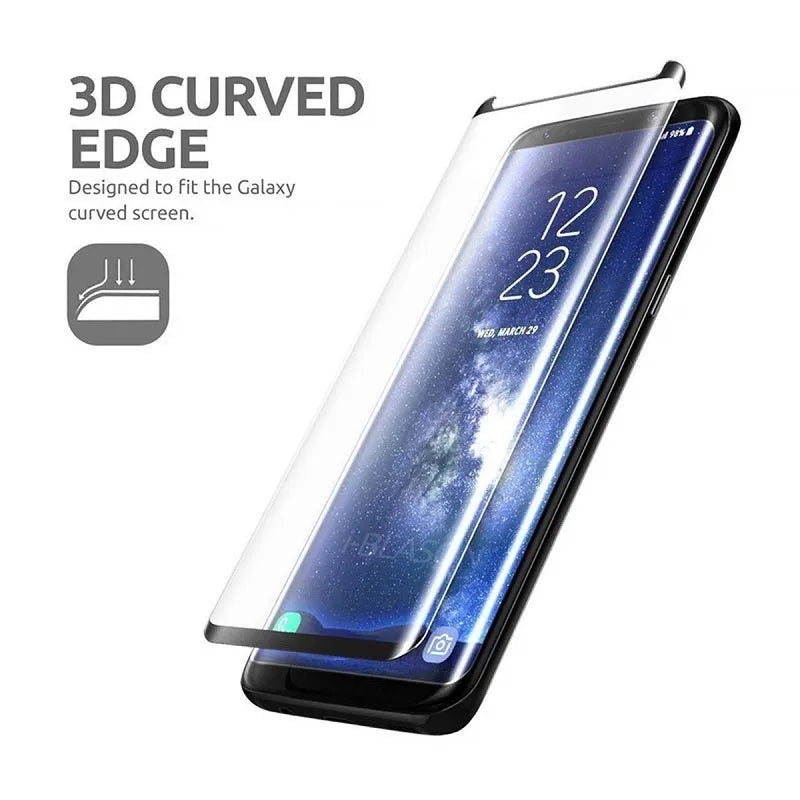 3DAllglue tempered glass screen protector full front film for Samsung Galaxy S9 S9 Plus Note 9 S8 S8 Plus Note 8