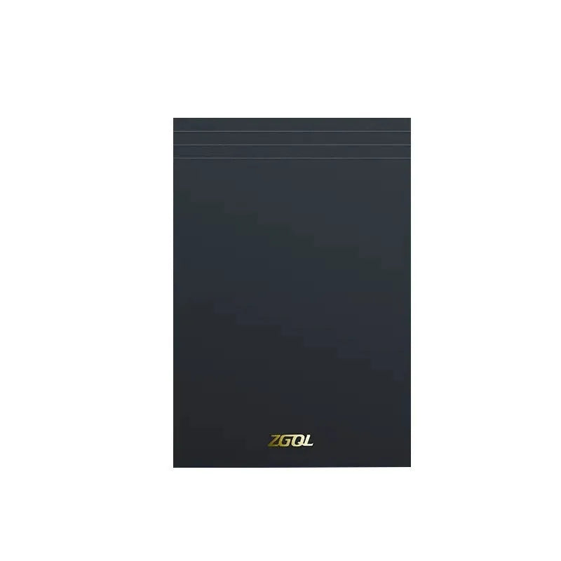 Tearable A5, B5 and A4 writing pads with 80 sheets, showing horizontal line, grid, and blank page options.