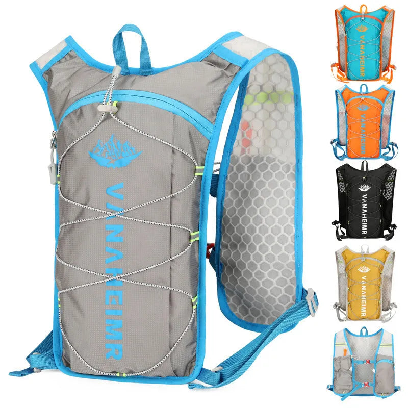 Ultra-light cross-country outdoor backpack with breathable waterproof fabric in solid colour, unisex design