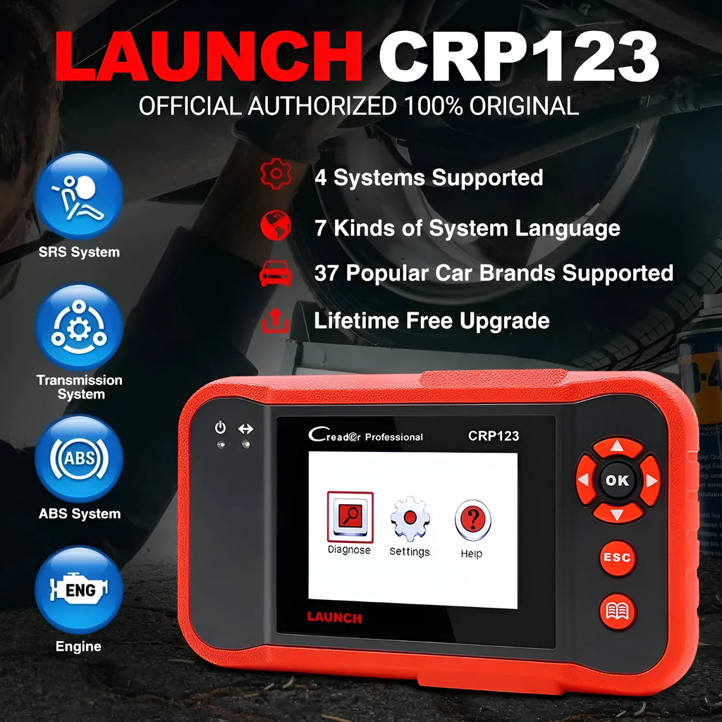 CRP123 fault detector automobile diagnosis equipment with cables