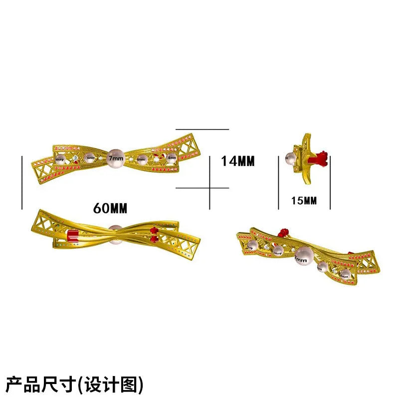 Chanel-style bow multi-pearl brooch for women, copper base, Korean style, silver accessories