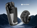 Wireless page turner remote control with clicker unit for hands-free navigation on reading devices