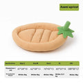 Removable washable dog mat in cloth fabric showing size options S M L XL XXL