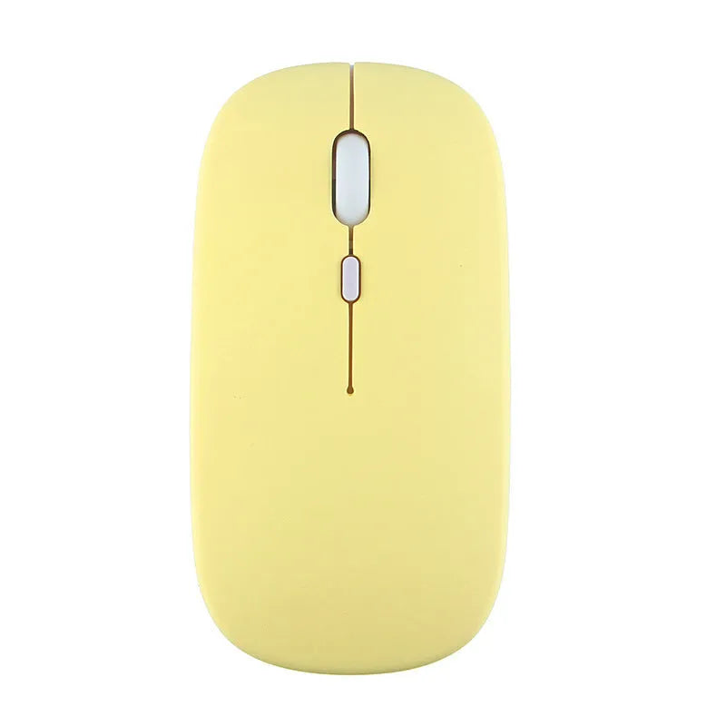 Candy wireless Bluetooth mouse in black, ergonomic shape with DPI switch, 14cm size