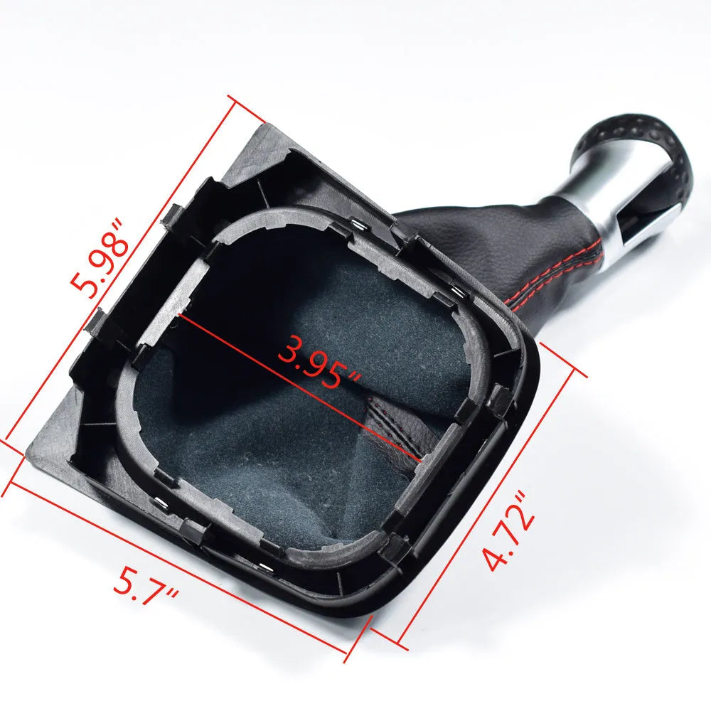 High-quality leather gear lever handball dust boot replacement for manual Volkswagen Golf 5, 6, and 7 models
