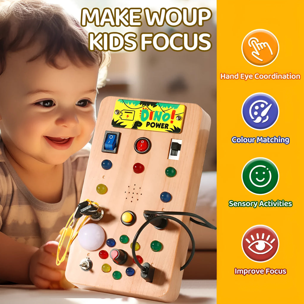 Montessori early education LED lamp holder plastic educational toy for children vision and intelligence development