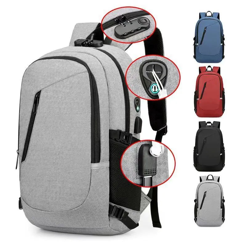 Oxford cloth computer backpack with 20-35 litre capacity in multiple colour options
