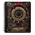 Wait For The Night 2026 weeks plan notepad with 100 pages, A5 size, 80g paper, Black Clock cover design