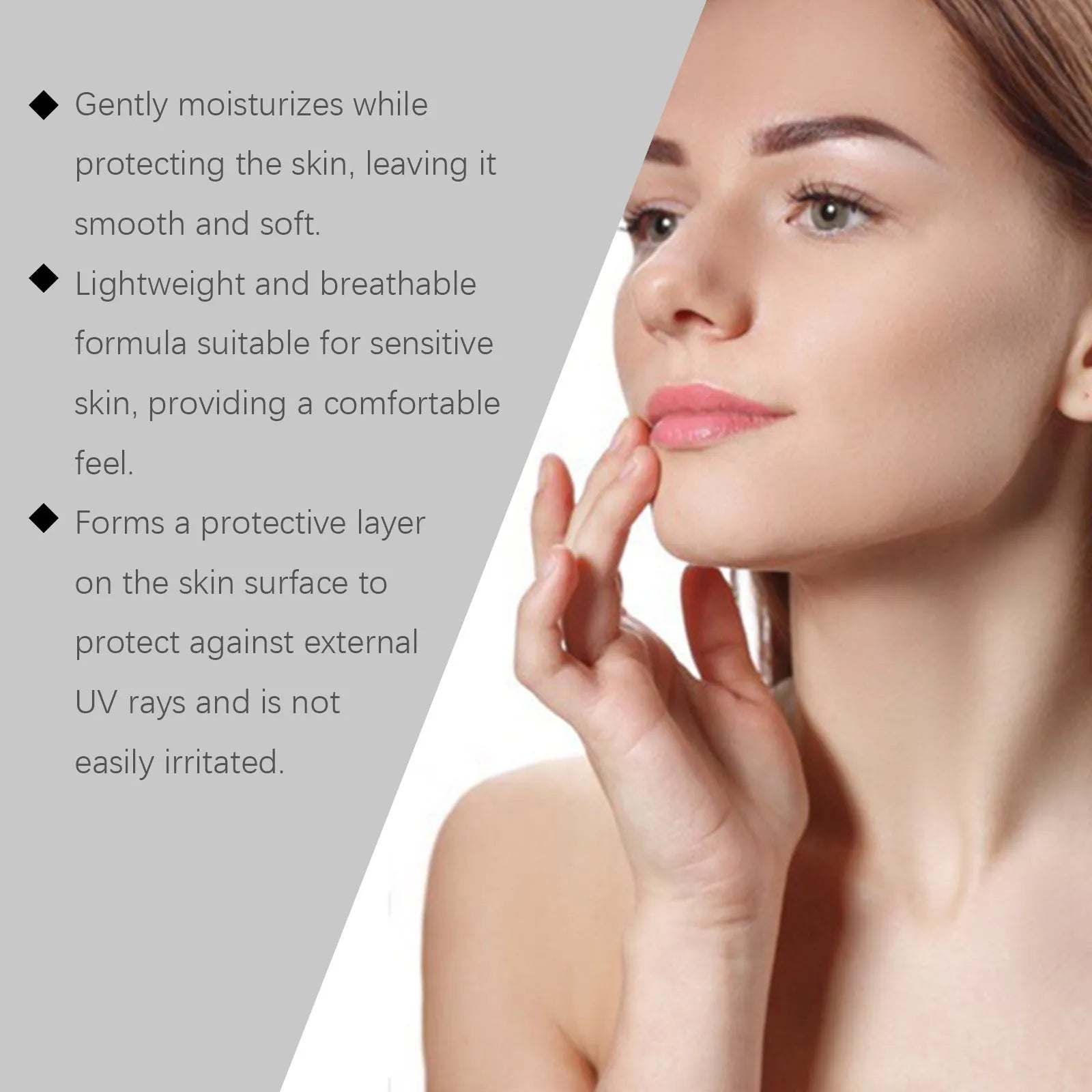 70g jar of not oily moisturizing refreshing protective cream with collagen and coffee extract for daily use