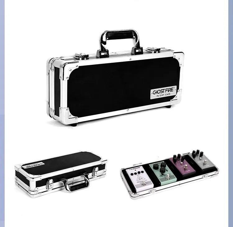 Aviation box guitar single piece comprehensive effect device in T-EC8 trumpet style with flight case
