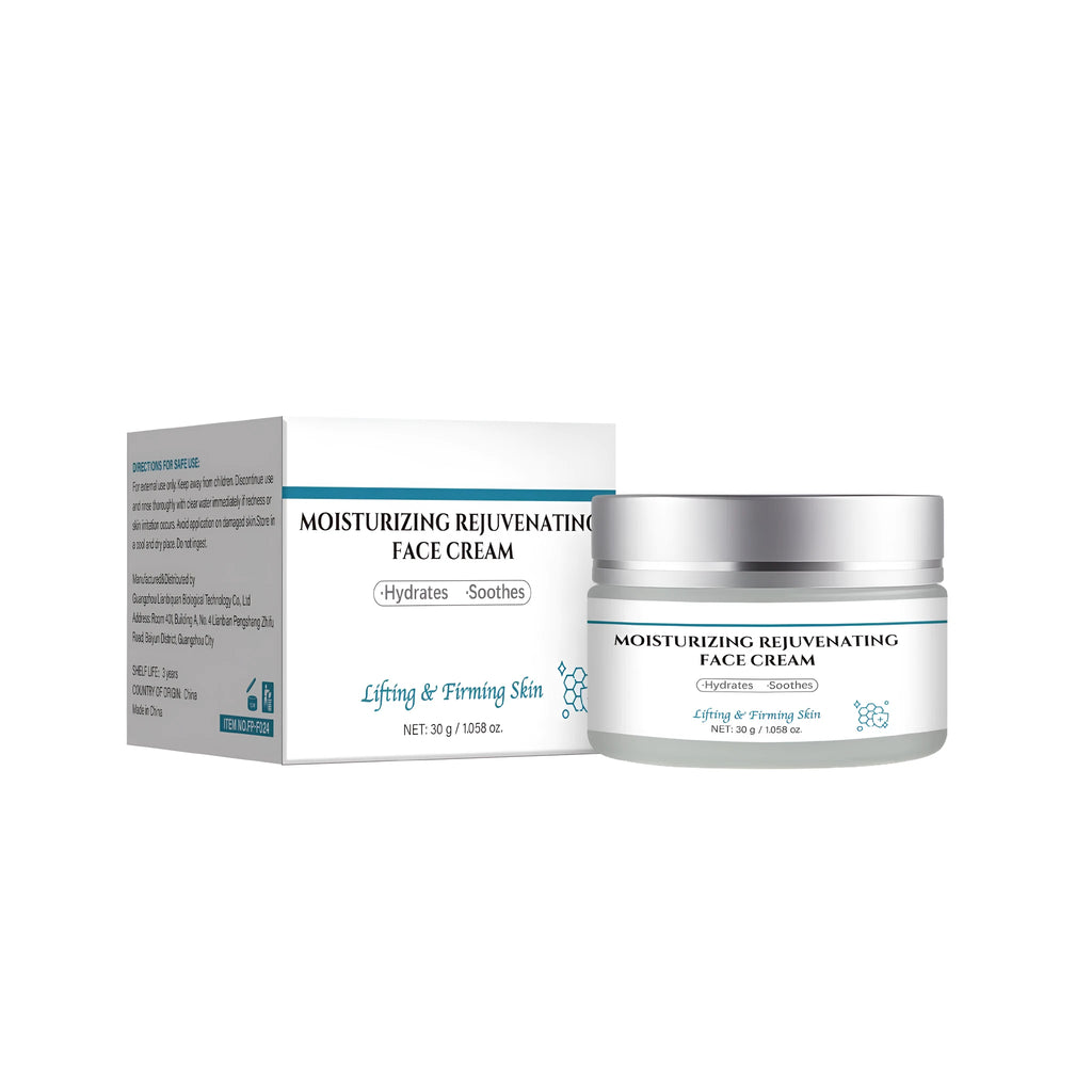30g anti-aging cream jar with FP-F024 designation for facial skincare