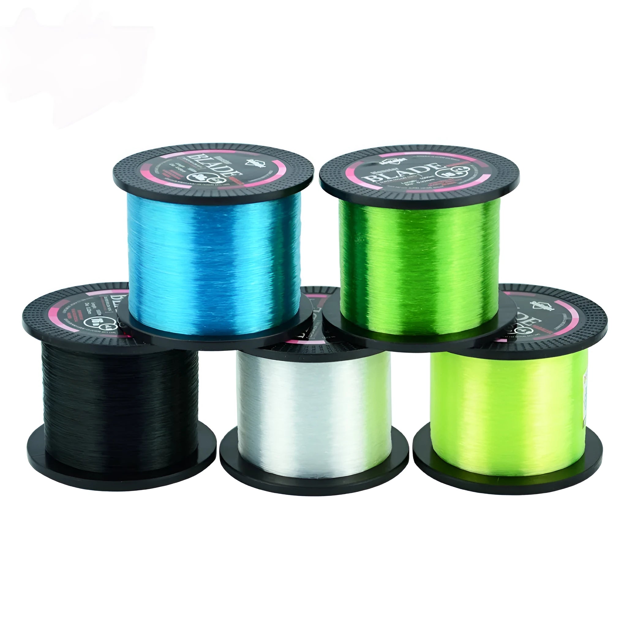 Seaknight1000 M nylon monofilament fishing line spool in multiple colour options.
