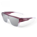 Cycling polarized large frame goggles with TAC lens and TR frame in black sand gray colour