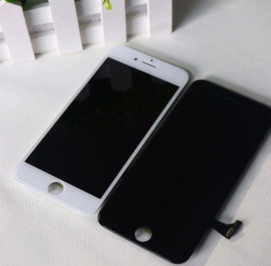 LCD touch screen replacement for iPhone 6 to 8 Plus, black or white, with disassemble tool