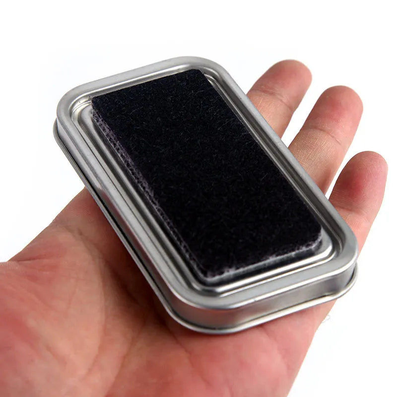 Rectangular oily ink pad for rubber stamps in five colour options