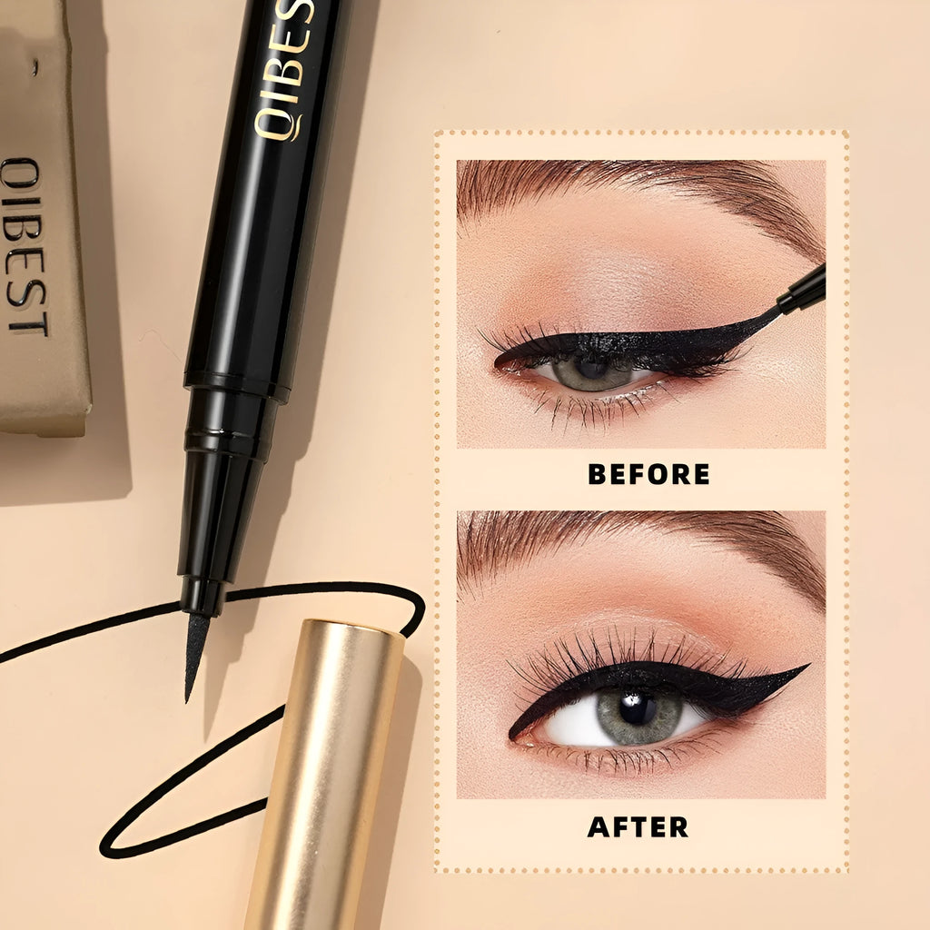 Black liquid eyeliner pen with sweat-proof quick-drying formula Q2407 classification