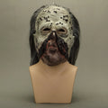 Walking Dead zombie latex mask in Beta colour for adults, free size 55cm-62cm head circumference