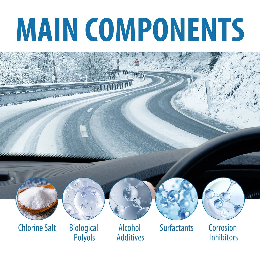 20 car deicing effervescent tablets for windscreen frost removal