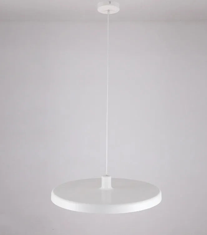 Black aluminium alloy chandelier for coffee shop or bar, 35cm diameter