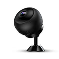 1080p wireless Wi-Fi indoor surveillance camera with 3.6mm lens on white background