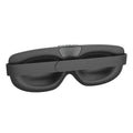 Flying Snoring Companion USB snoring device and eye mask in black, compact 235mm size